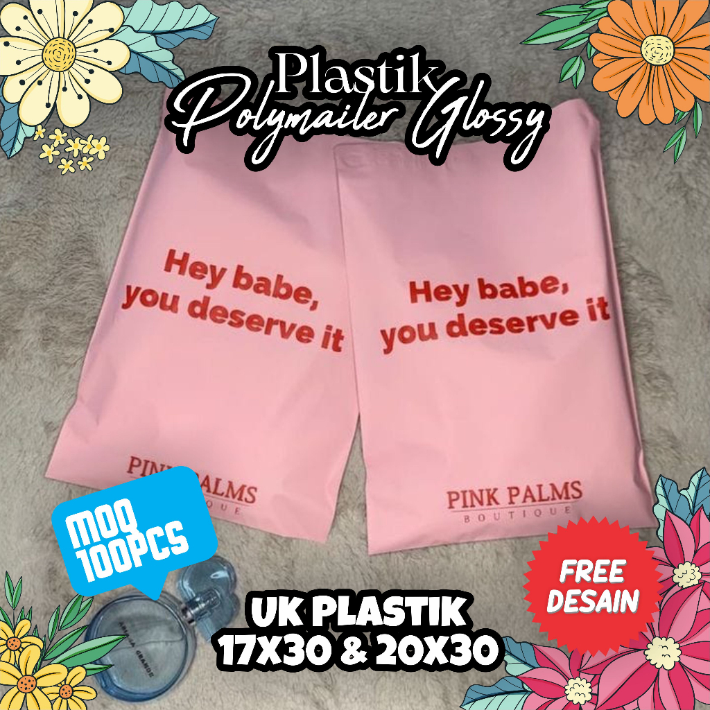 Plastik Polymailer Sablon, Plastik Packing Polymailer Sablon Custom, Plastik Packing Sablon