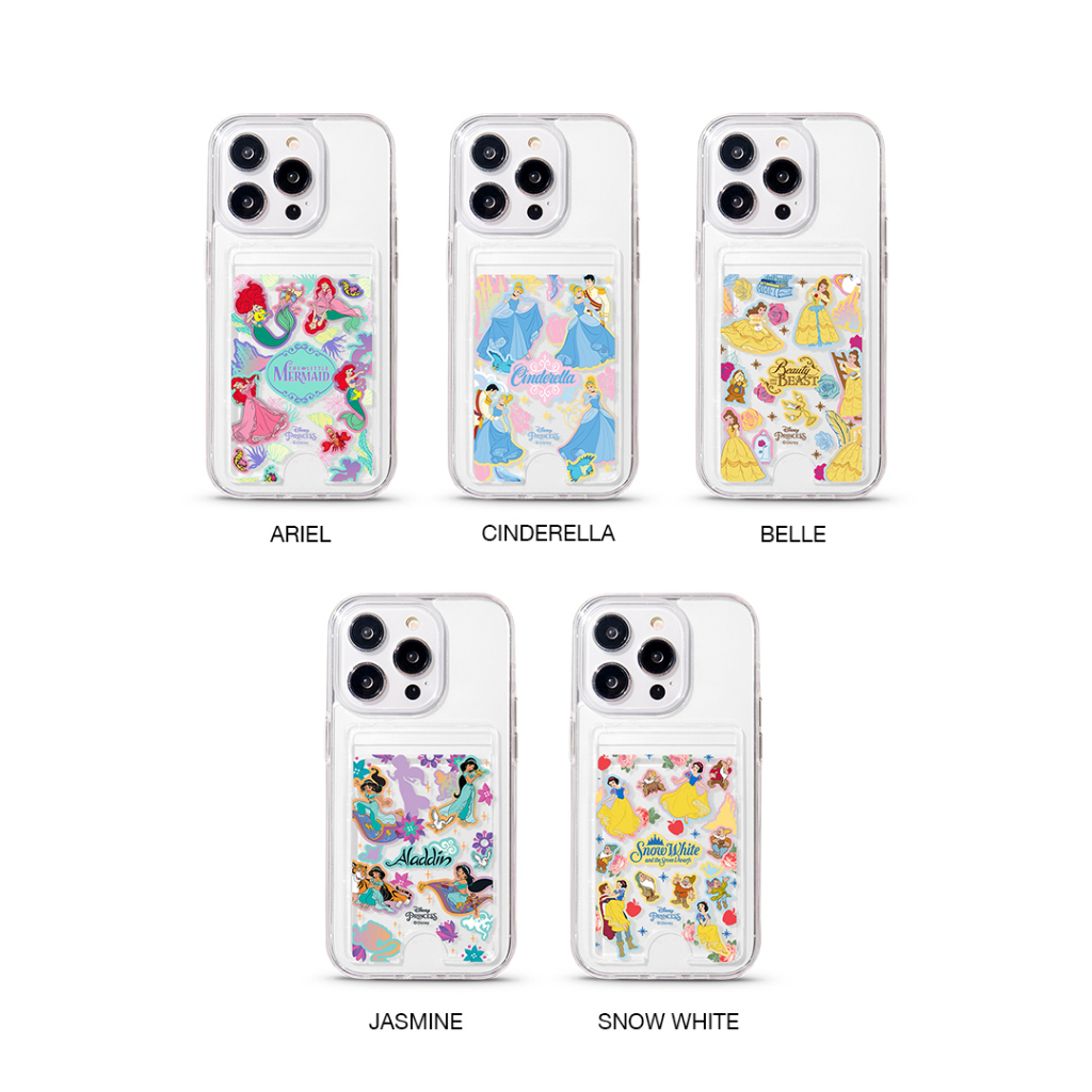 WALLET PHONE CASE - DISNEY PRINCESS