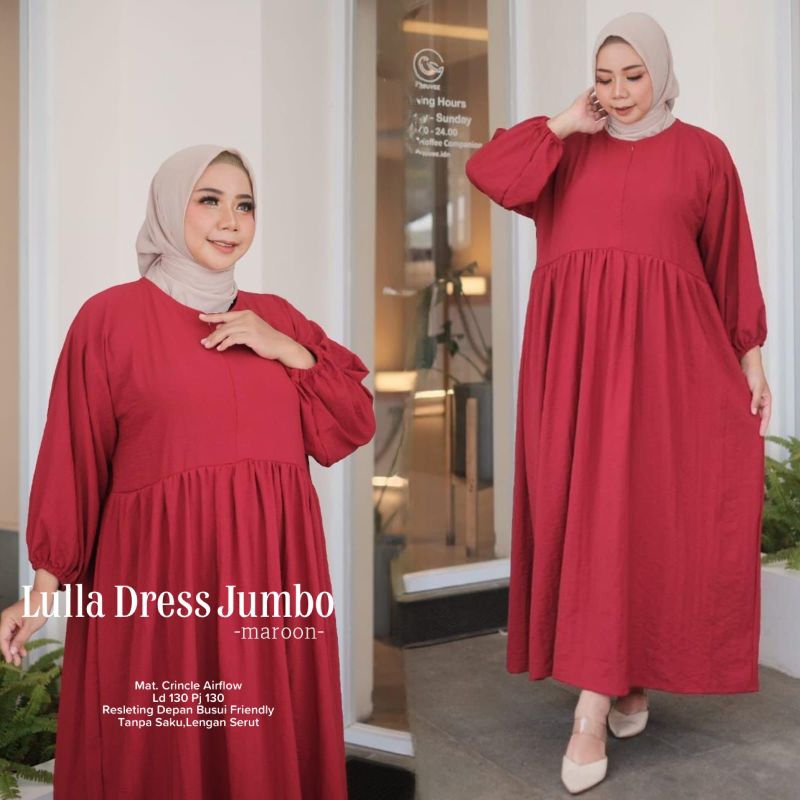 LULA DRES JUMBO  BAJU WANITA TERBARU