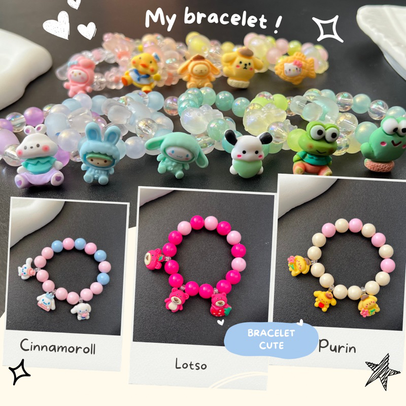 My Bracelet Gelang Anak Lucu Karakter | Gelang Karakter Anak