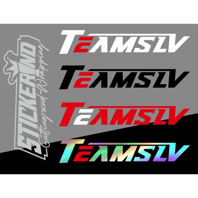 Sticker Cutting TEAMSLV