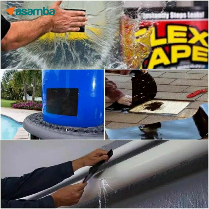 Flex Tape Lakban Waterproof Super Kuat Anti Bocor