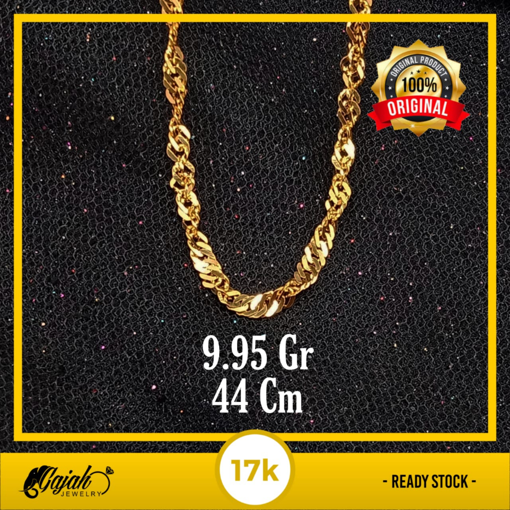 Kalung Emas 17K - 9.95 Gr Kadar 750 - 5307