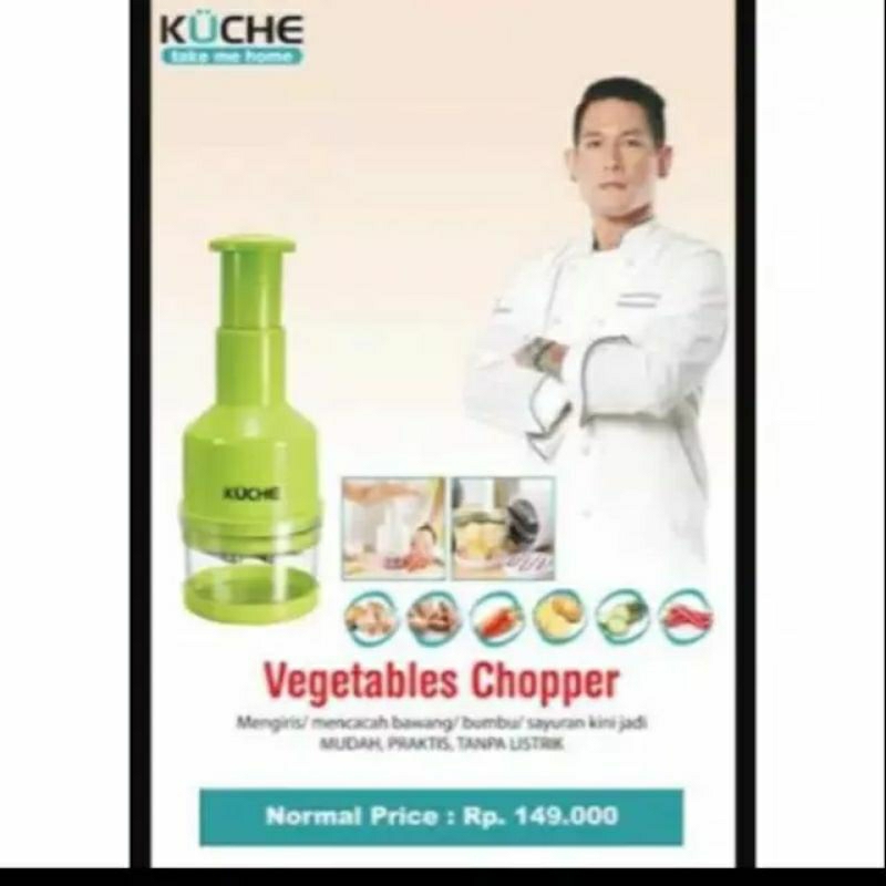 kuche pemotong bawang-vegetable choper-onion chopper pemotong pencacah bawang sayur cabe alat dapur