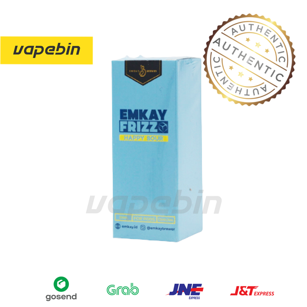 LIQUID EMKAY FRIZZ HAPPY SOUR - EMKAY FRIZZ PODS FRIENDLY - 30ML