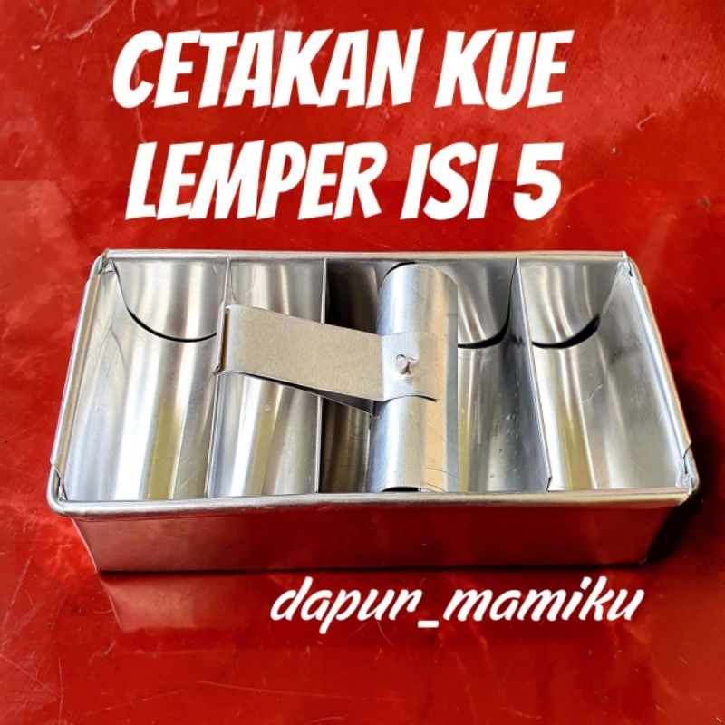 DAPURMAMI ( cetakan lemper isi 5 ) Cetakan kue Citakan kue