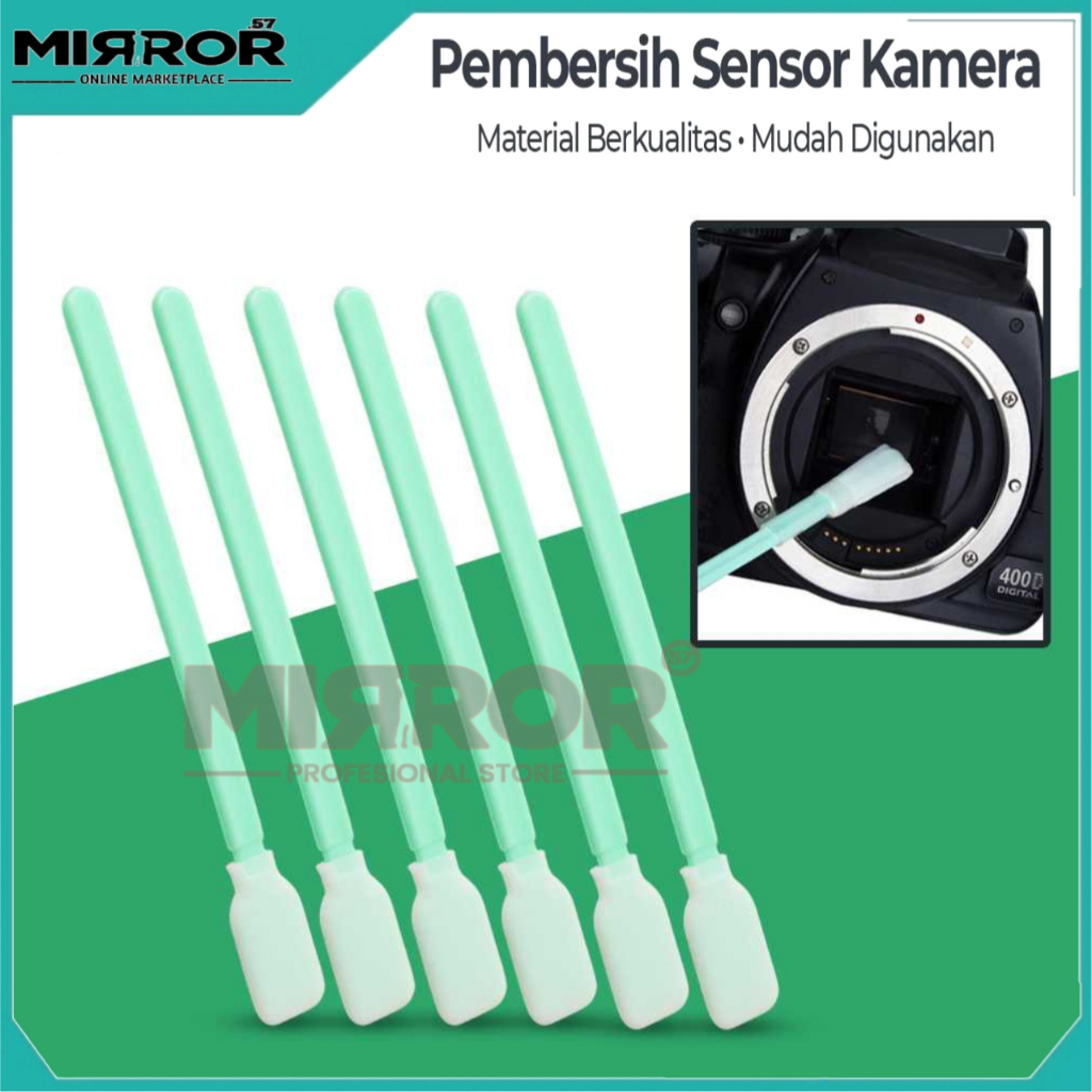 Cleaning SWAB Pembersih Lensa Kamera Sensor Kamera 6 PCS