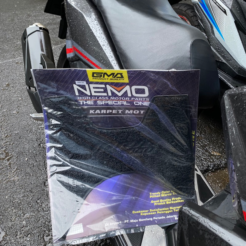 TERMURAH KARPET SPIRAL MATIC HONDA VARIO 160 ORIGINAL NEMO GMA PRODUCT / Nemo Karpet Spiral Honda Vario 160 Original GMA Product