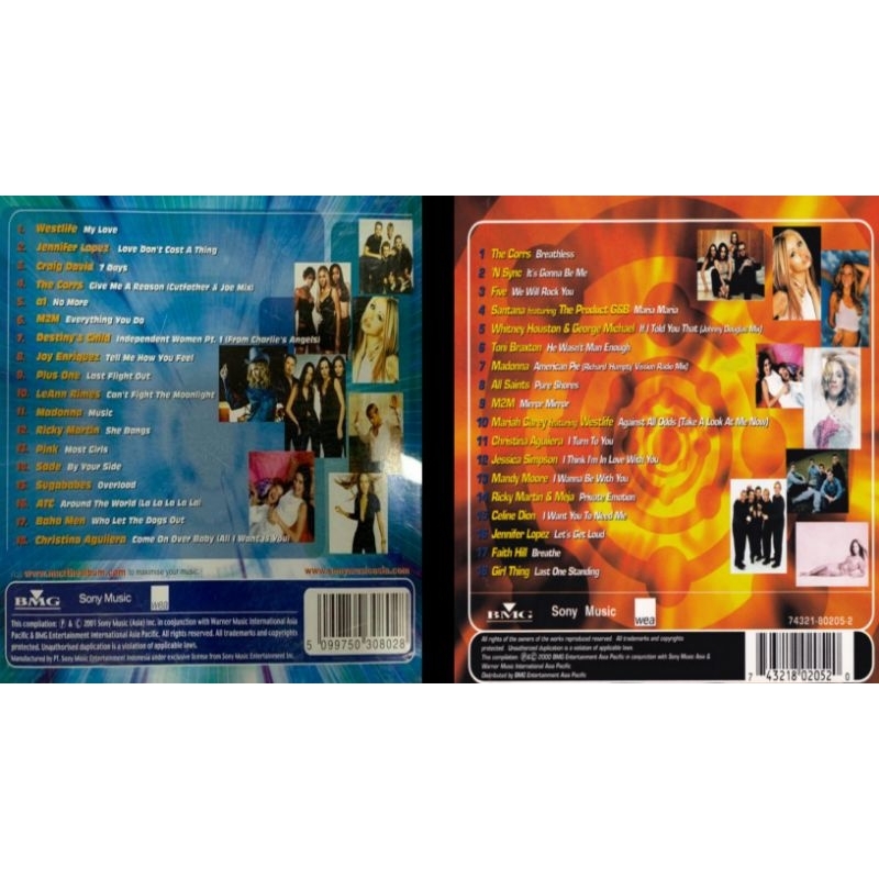 dvd music max 7 & max 8 album