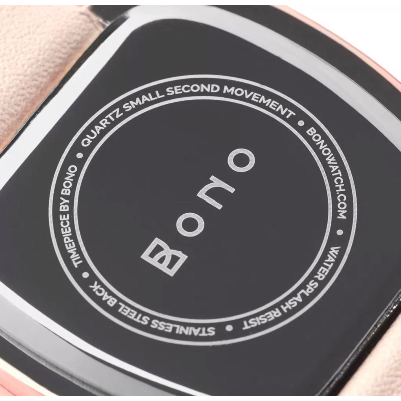 Bono Watch Mecca Milanese Dark Black