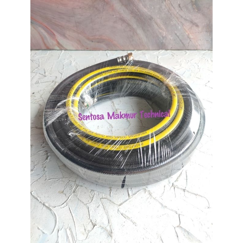 10 M Selang Kompresor Compressor Sprayer Air Angin Spray Hose 10m