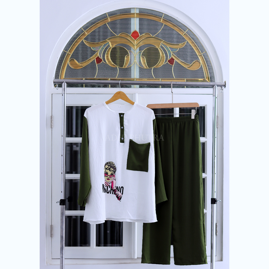 [COD] RRgemilang - Setelan Wanita Terkini Mauren Set