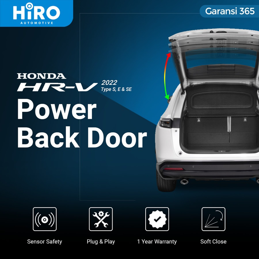 HiRO Power Back Door - Honda HRV 2022 - Premium Power Back Door