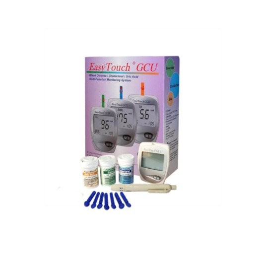 EASY TOUCH ALAT PENGUKUR GULA DARAH, ASAM URAT, KOLESTEROL
