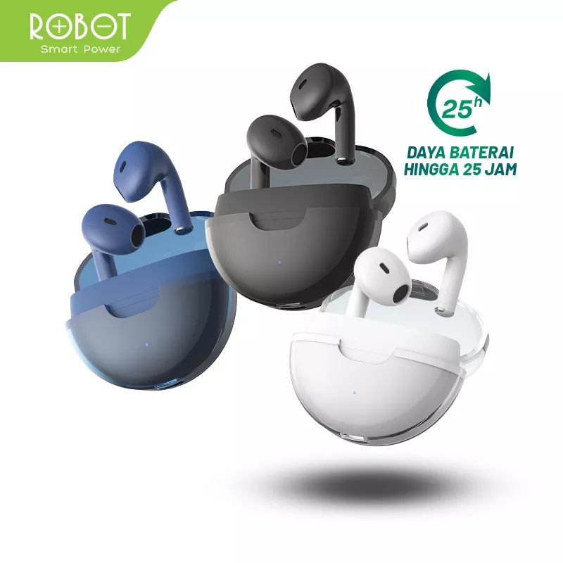 Robot Flybuds T20 TWS Headset Bluetooth 5.3 ORIGINAL