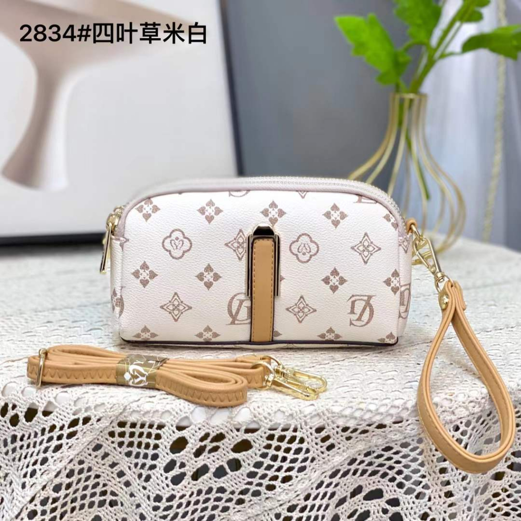 JK P9078 1KG MUAT 4PCS TAS SELEMPANG DOMPET SLING BAG FASHION IMPORT