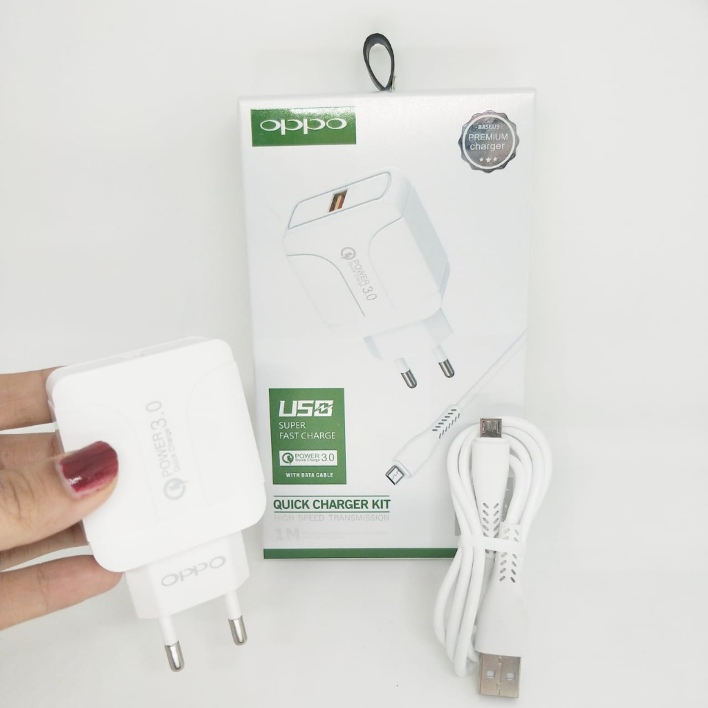 PROMO CASAN CHARGER OPPO JY008 / S200 BRAND ALL BRAND USB MICRO 3.A SMART FAST CHARGER