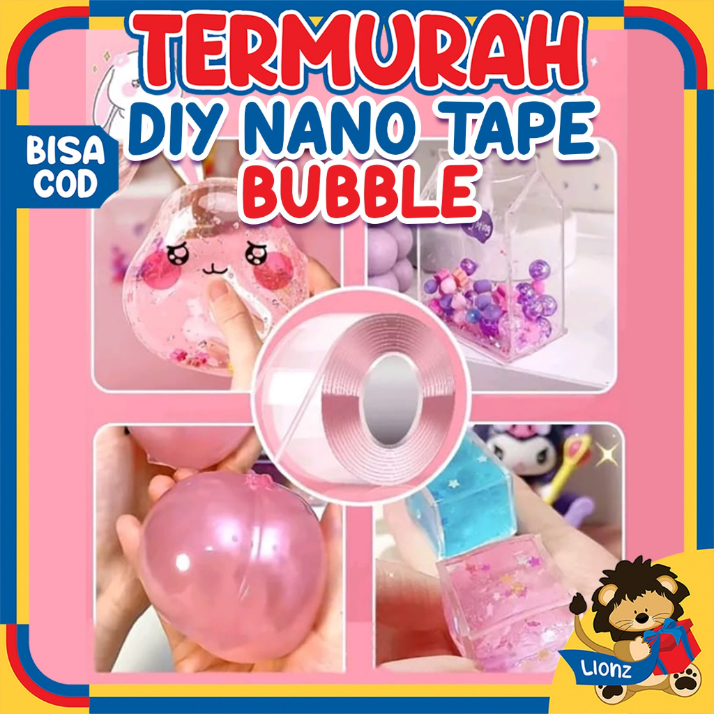 DIY Mini Blow Bubble tape