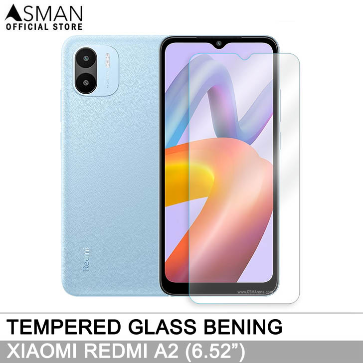 Tempered Glass Xiaomi Redmi A2 New (6.52") | Anti Gores Pelindung Layar Kaca - Bening