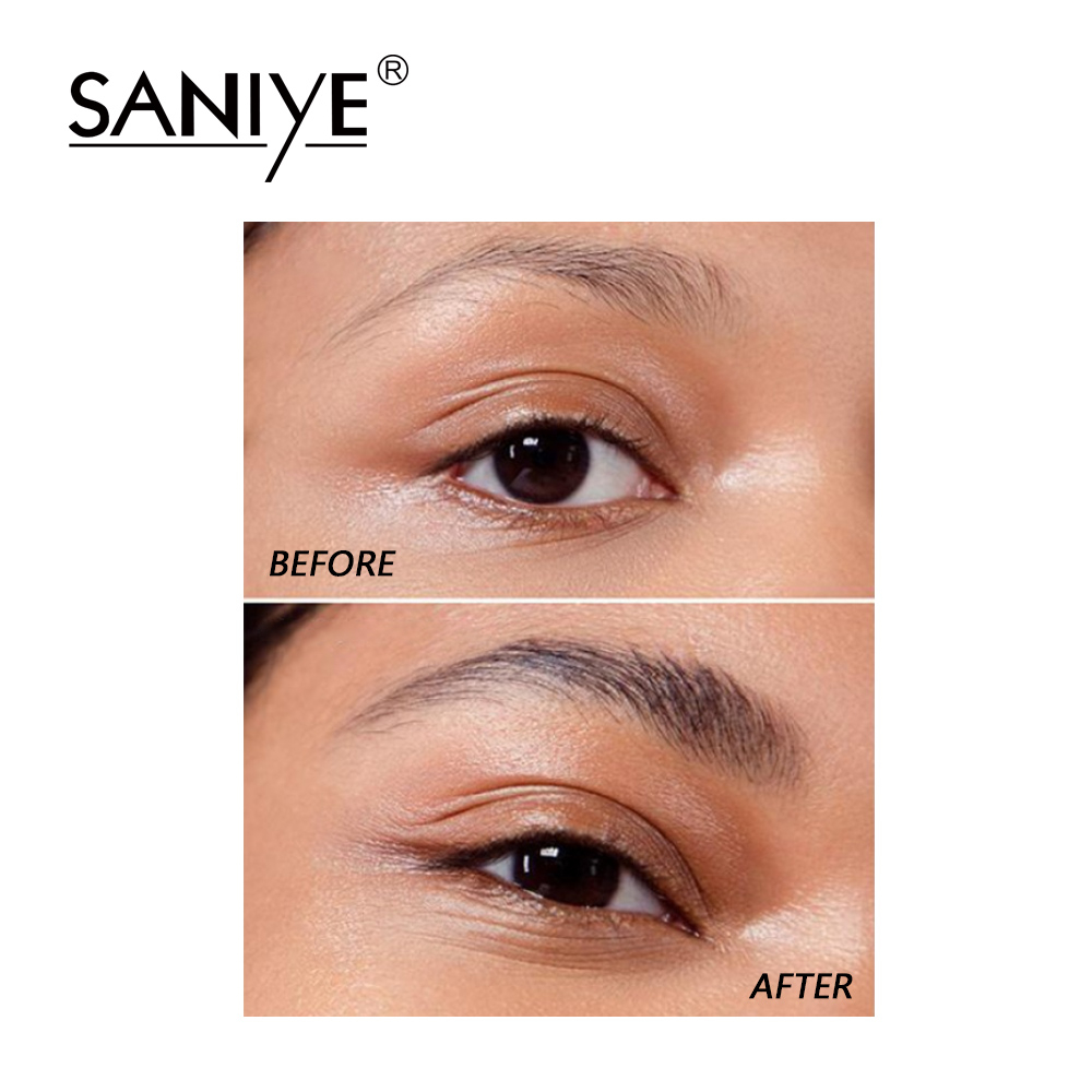 SANIYE Eyebrow Gel Fixer &amp; Maskara Transparan Tahan Lama Alis Makeup M310