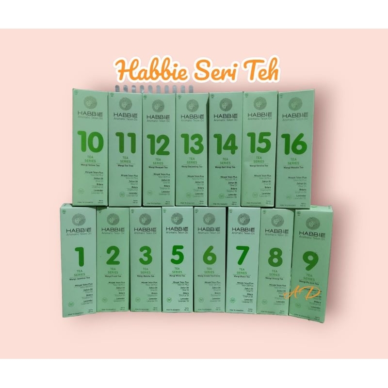 Minyak Telon Habbie Aromatic Best Seller - Varian Tea
