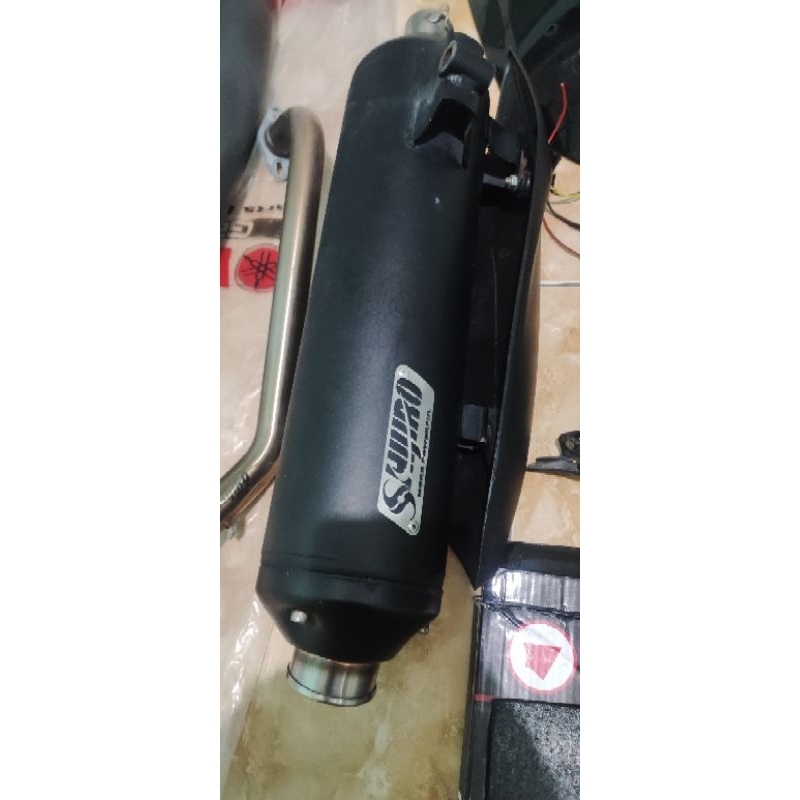 knalpot Shijiro M3 long Nmax old