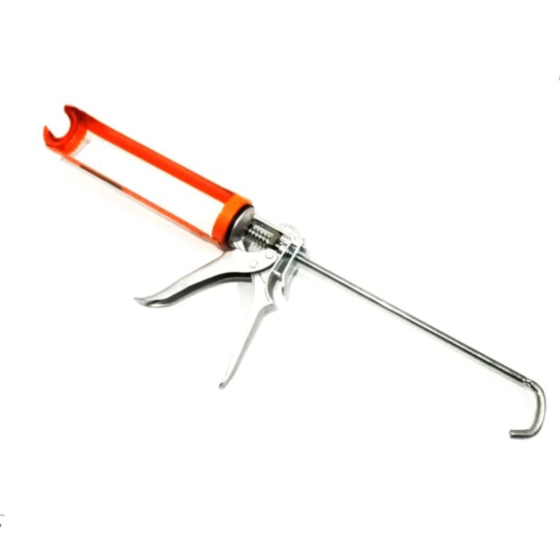 Caulking Gun/Tembakan Lem Silikon Putar Orange HD