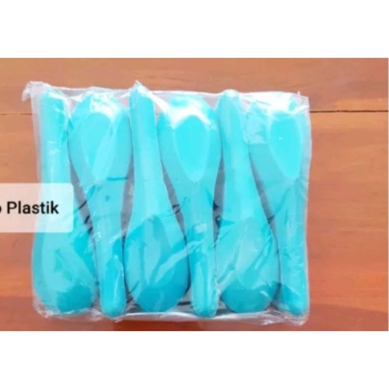 Sendok bebek plastik tebal