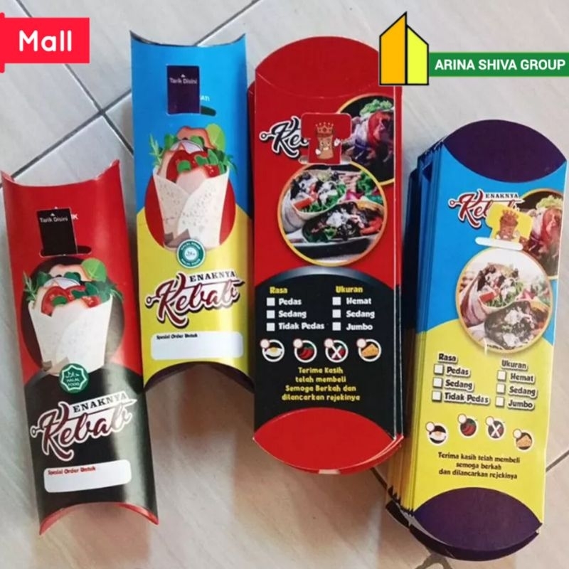 

100 LEMBAR KERTAS KEBAB TARIKAN UKURAN 24 × 9 CM HIGH QUALITY PAPER CRAFT TEBAL PRODUK TERBARU | KOTAK KEBAB KEKINIAN | DUS KEBAB VIRAL TIKTOK | KEMASAN KEBAB KEKINIAN | BOX KEBAB VIRAL | ARINA SHIVA GROUP 6068