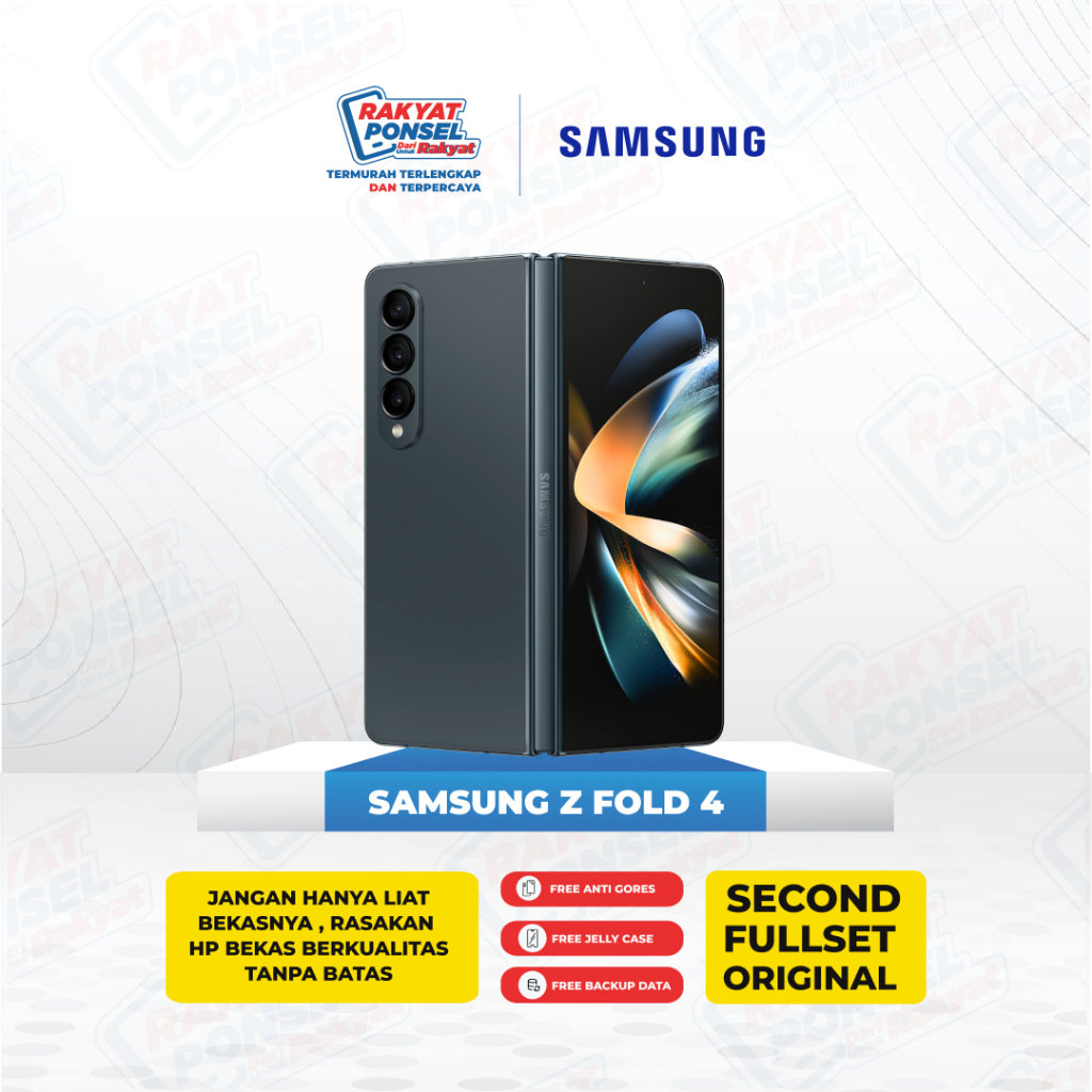 Samsung Galaxy Z Fold 4 Ram 12/512Gb Second Fullset Original