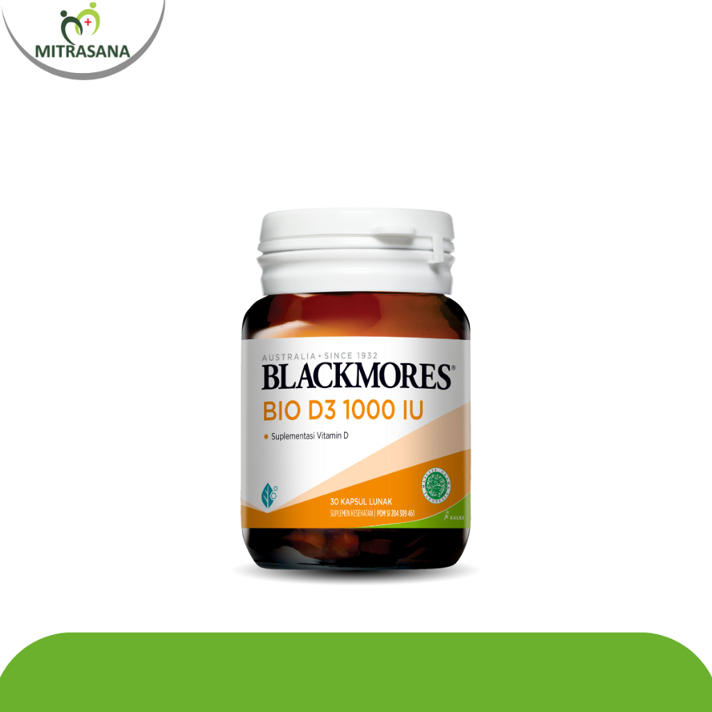Blackmores Bio D3 Vitamin D3 30 Tablet Gratis Blackmores Multivitamins dan Minerals 60 Tablet