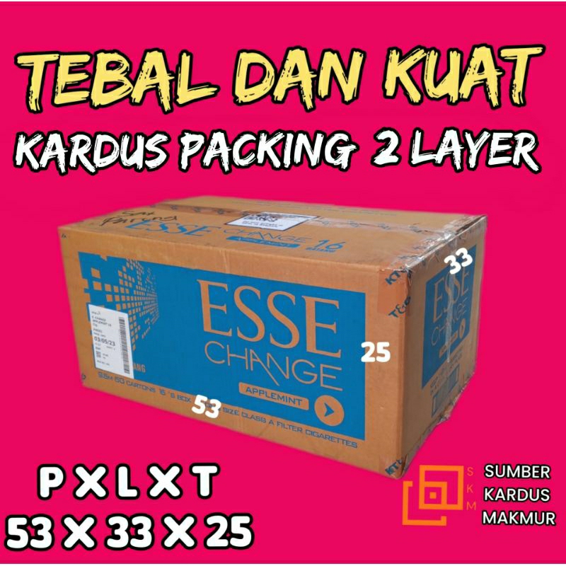 

KARDUS PACKING 2 LAYER