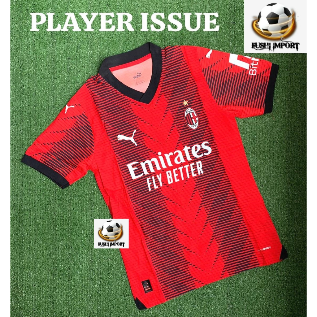 Player Issue | Jersey Baju Bola Milan Home 2023 2024 Evoknit ULTRAWEAVE New