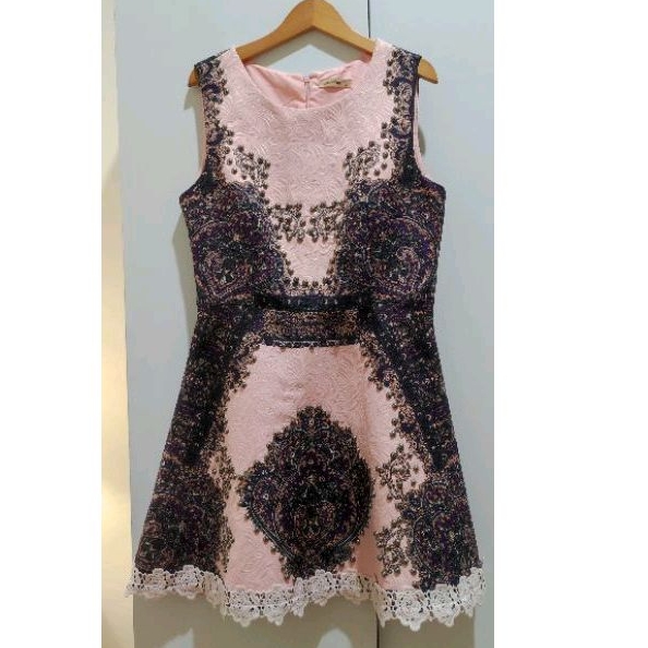 Dress party prom Solemio+ c kosasih original preloved