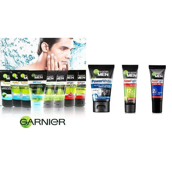 Garnier Men I Acno Fight I Acno Fight Moist I Acno Fight Wabisabi I Oil Control Cooling Foam I Oil Control Scrub I Oil Control Scrub I Oil Control Intensive 3 In 1 I Oil Control Dual Foam I Shaving Foam I Super Duo Foam I Oil Matcha Gel