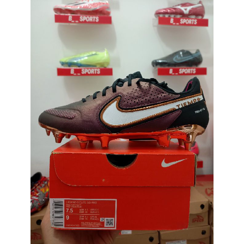 Sepatu Bola Nike Tiempo Legend 9 Elite SG-PRO Player Edition Original  FB1414-511