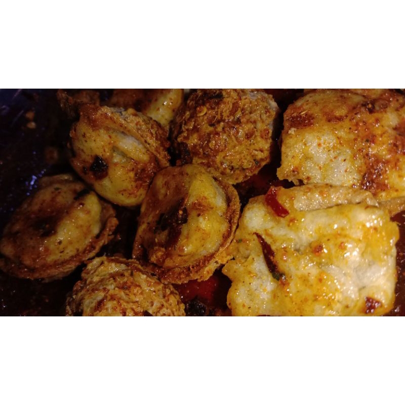 

Tahu walik cikruh (mentah atau tinggal goreng)