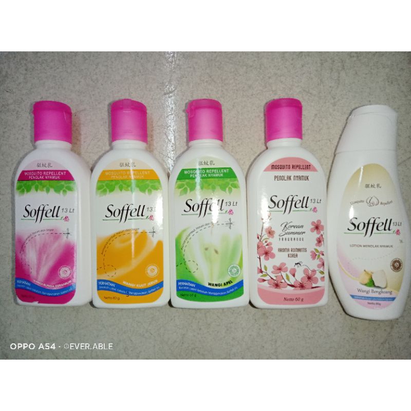 SOFFELL ANTI NYAMUK BOTOL 80 GR