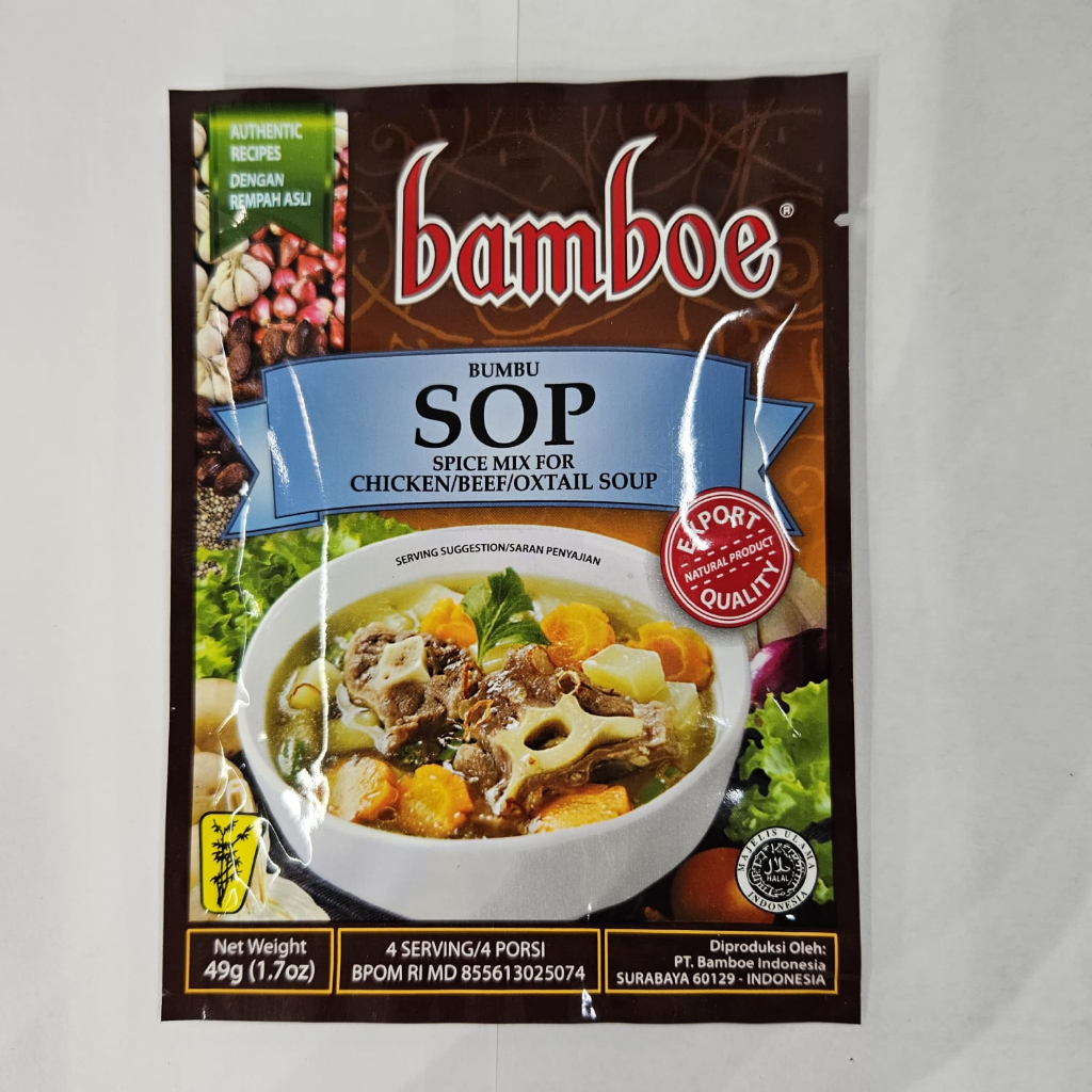 Bamboe Bumbu Instan Sop 49 gram