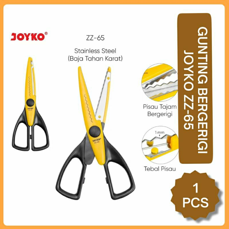 

Gunting Joyko Bergerigi ZZ-65 / Gunting Joyko ZZ-65