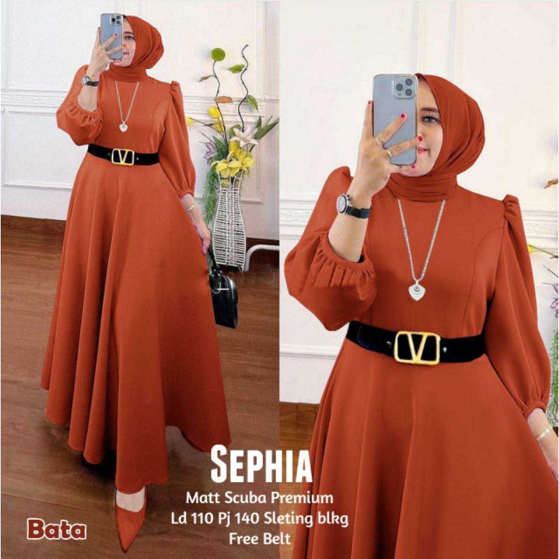 SEPHIA/LEISYA GAMIS WANITA TERBARU