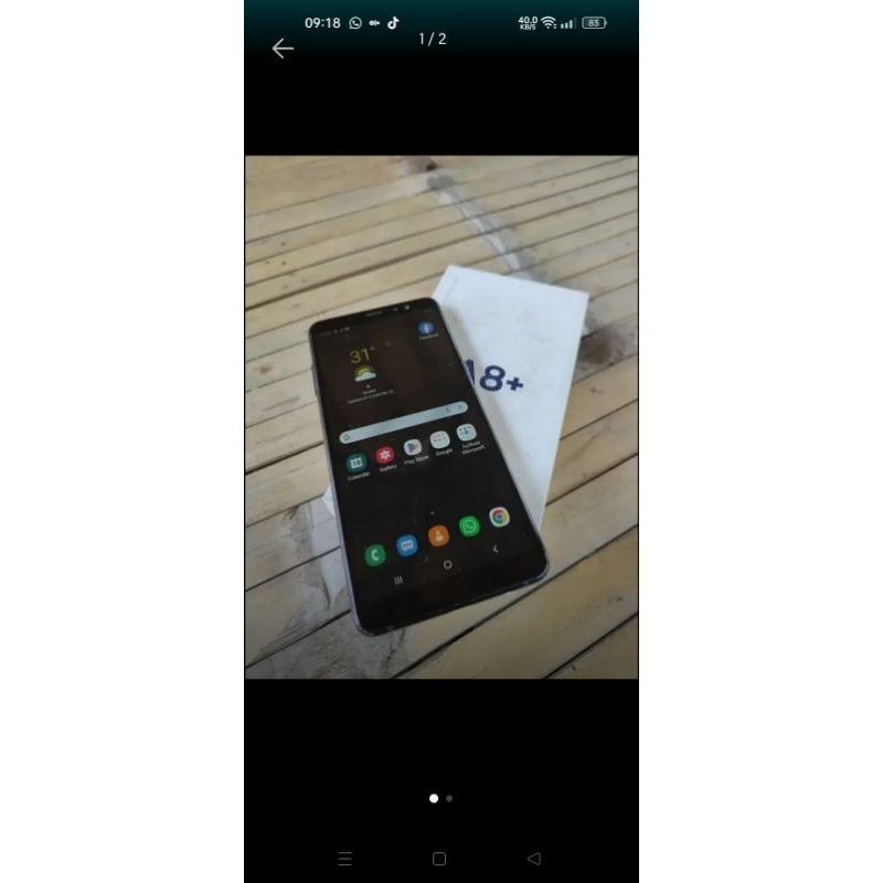 samsung A8 plus 6/64