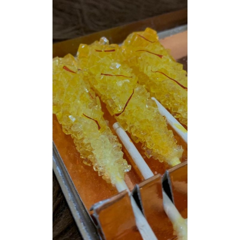 

Saffron Rock Candy Qaenat