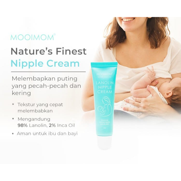 MOOIMOM LANOLIN NIPPLE CREAM 15ML