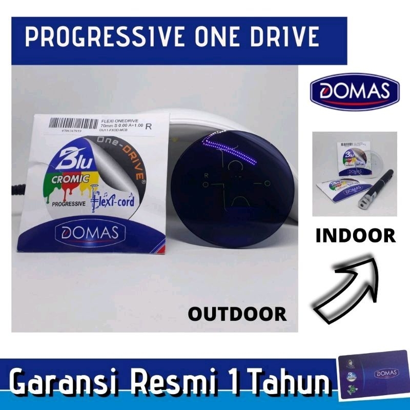 LENSA PROGRESIF BLUECROMIC ONE DRIVE, KACAMATA BLUERAY PHOTOCROMIC, BLUECROMIC FLEXI ONE DRIVE