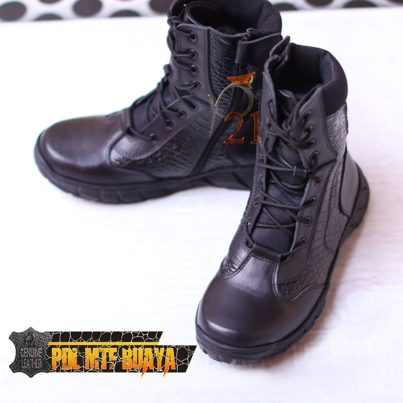 P21 - SEPATU PDL MOTIF BUAYA