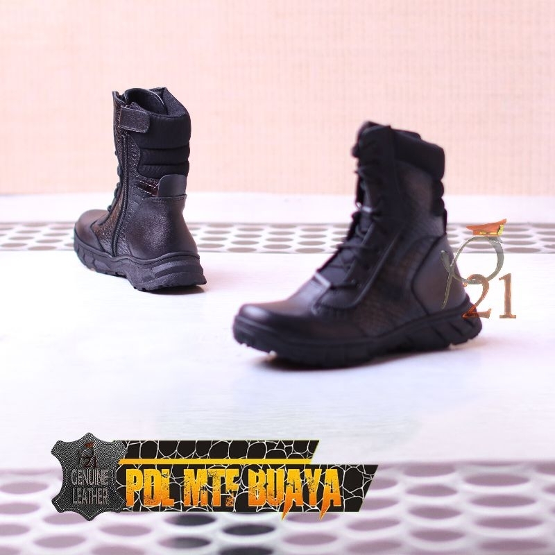 P21 - SEPATU PDL MOTIF BUAYA