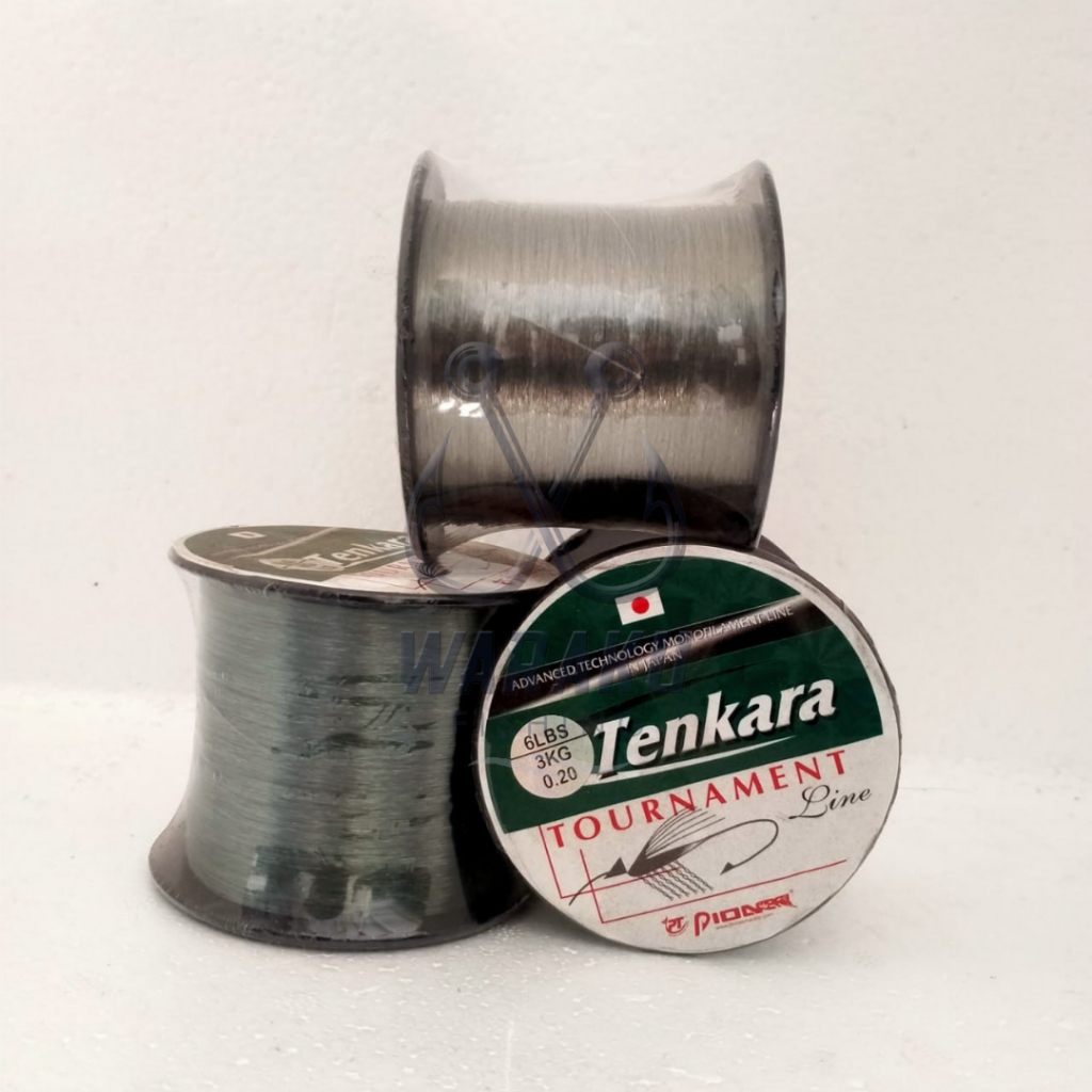Senar Pancing Nilon Pioneer TENKARA  warna RANDOM Spool Panjang