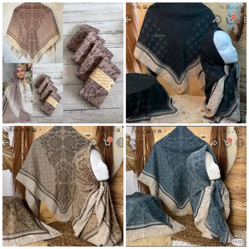 Segi Empat Motif Squera