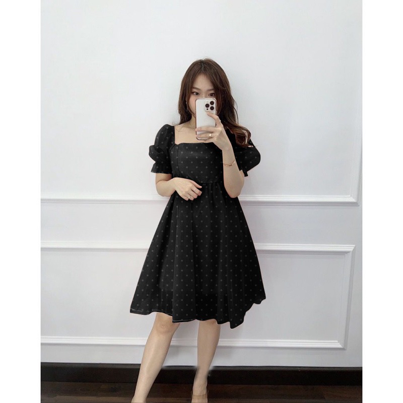 MINI DRESS POLKA / DRESS PESTA / DRESS PARTY TERBARU 2023